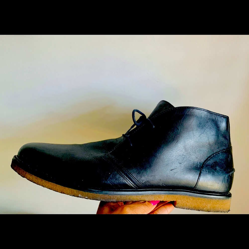 Men’s Polo leather ankle boots